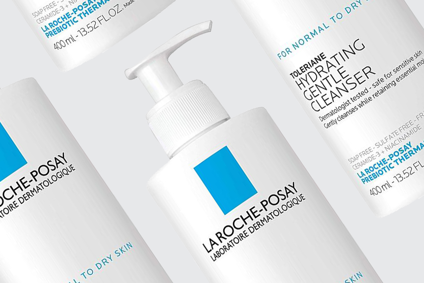 gentle facial cleanser for teens skin by la Roche posay