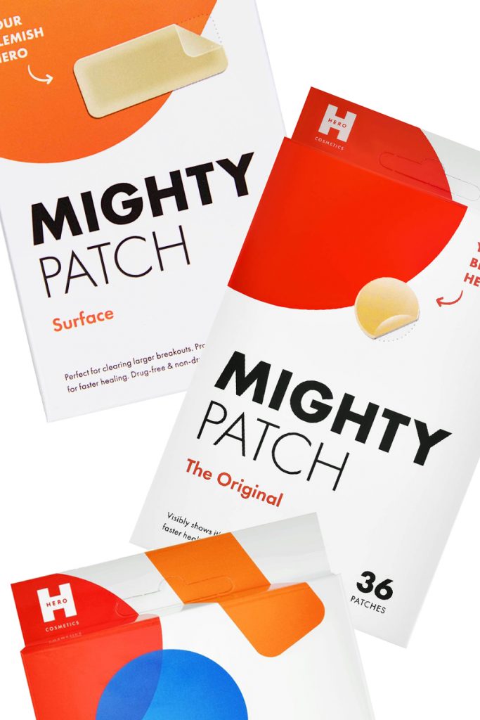 beauty product called the mighty patch acne patches for teens with acne